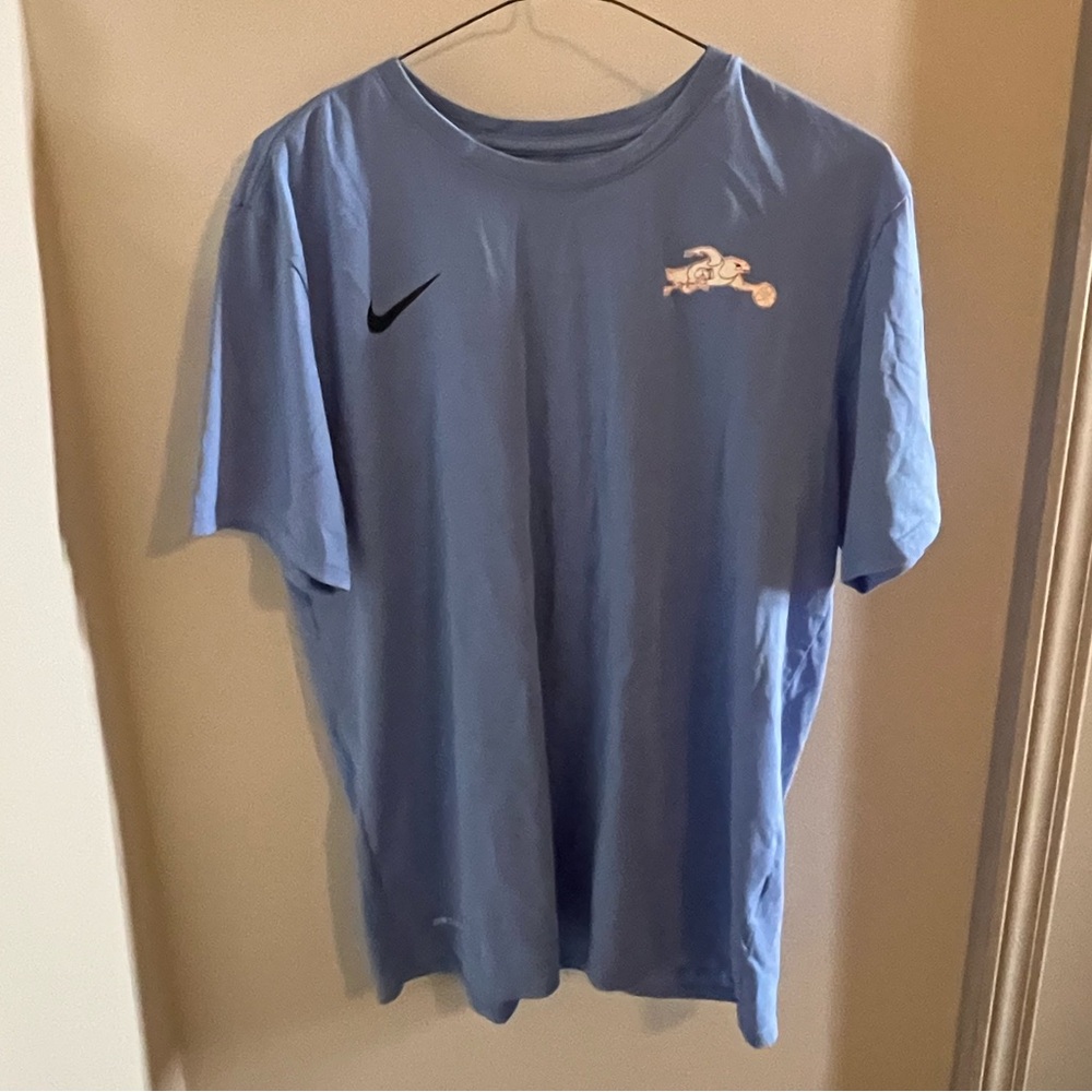 Men’s Large Nike Dri-Fit Atlanta Hawks City Edition Warm Up Shirt Like New NBA